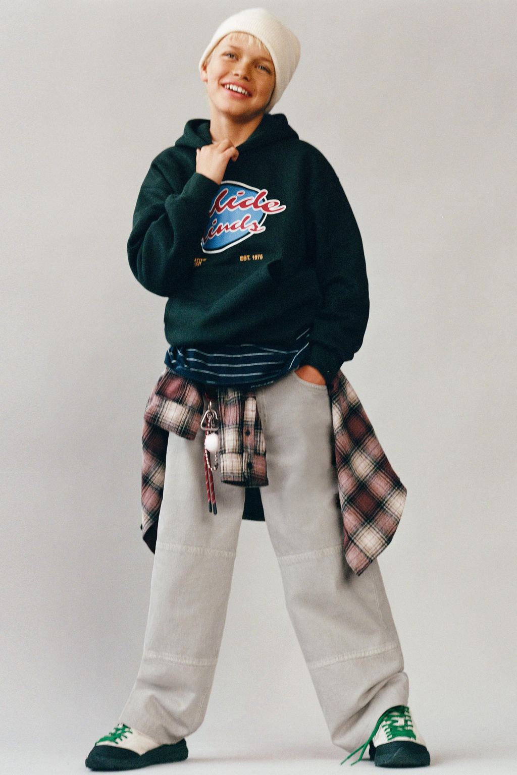 SLOGAN PRINT HOODIE - Zara фото 5