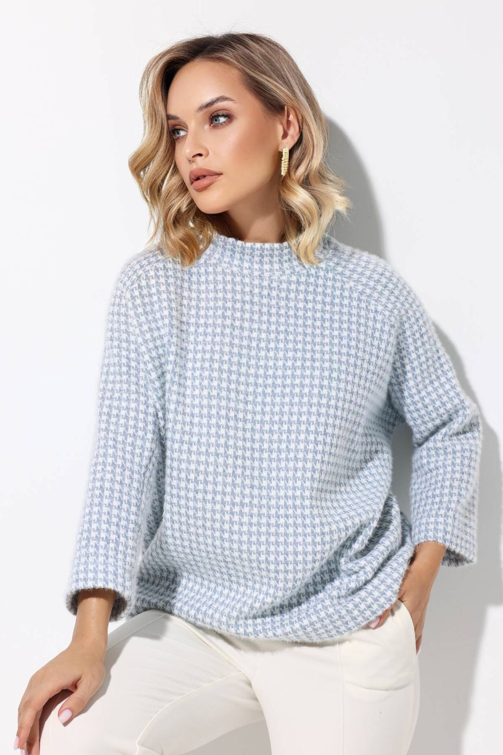 Блузка женская 4300/04/Голубой - Rise фото 2