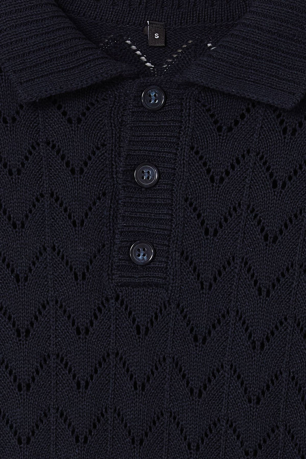 TRENDYOL MAN Limited Edition Lacivert Regular Ajurlu Triko Polo Yaka T-shirt TMNSS25PO00026 - Trendyolmilla фото 5