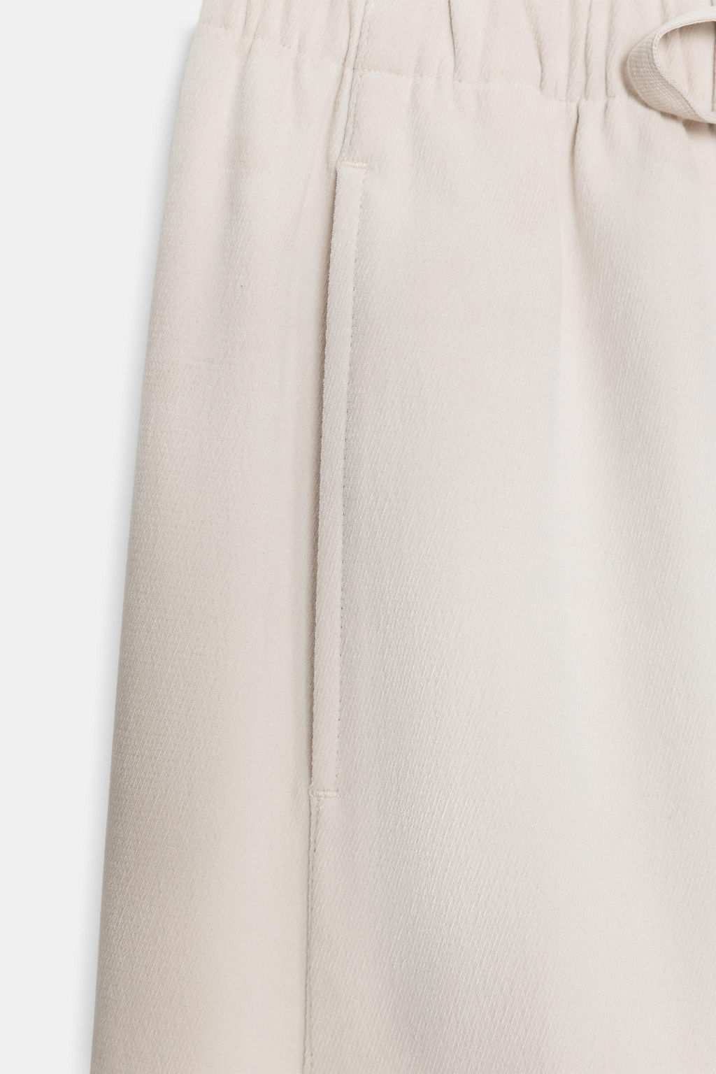 WIDE-LEG TROUSERS WITH ELASTIC WAISTBAND - Zara фото 10