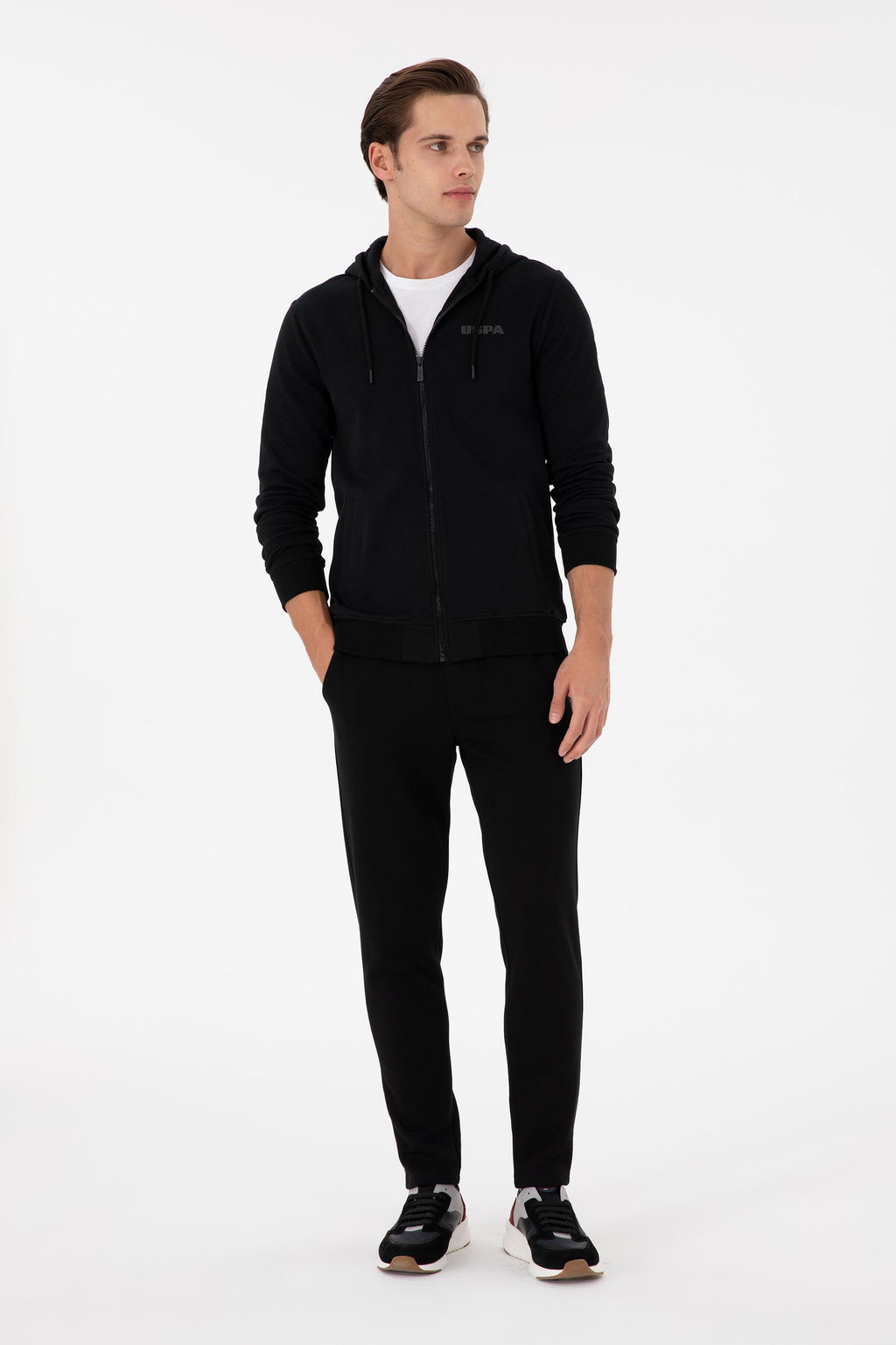 Мужской черный вязаный кардиган Неожиданная скидка в корзине - U.s. polo assn фото 4