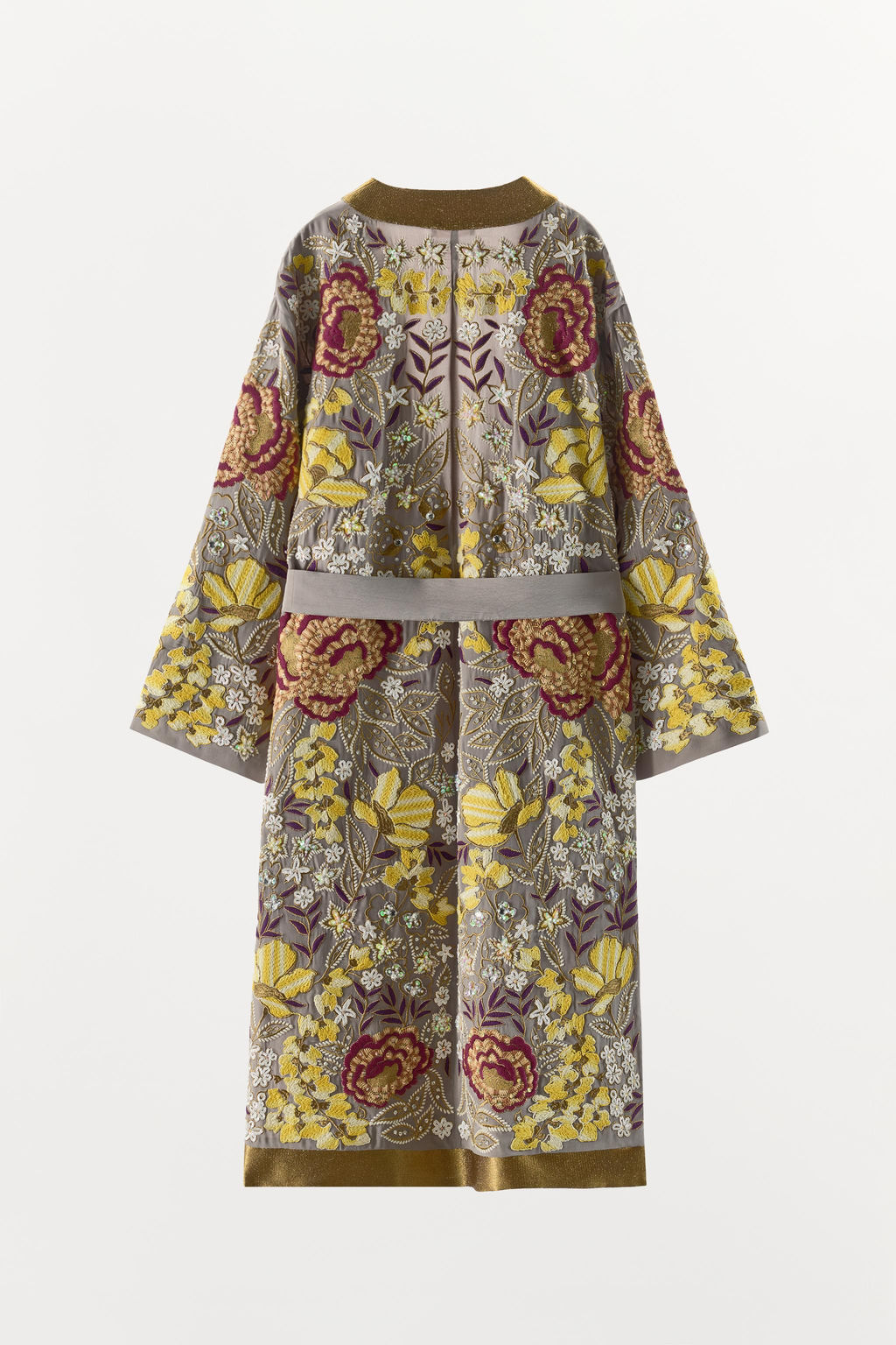 KIMONO BORDADOS FLORES ABALORIOS LIMITED EDITION / Multicolor - Zara фото 6