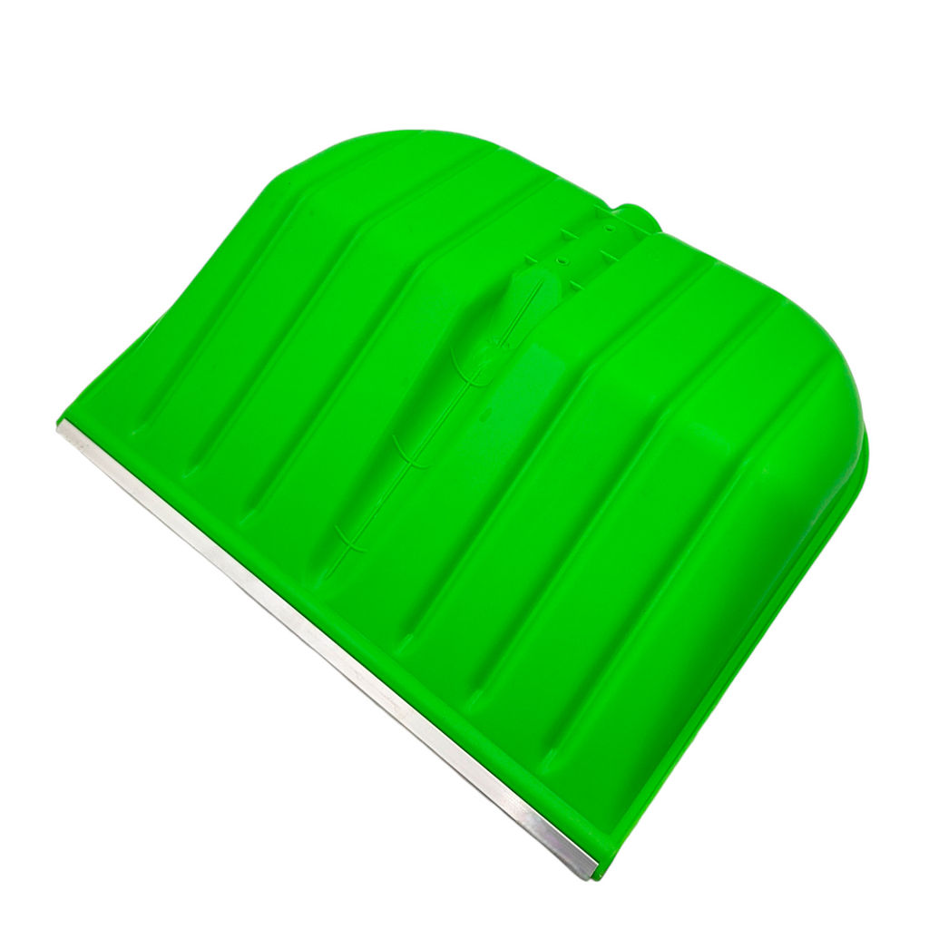 Лопата снеговая "Батыр" п/эт. цветная, с алюм.накл., без черенка, d тулейки 40мм, 480х400мм