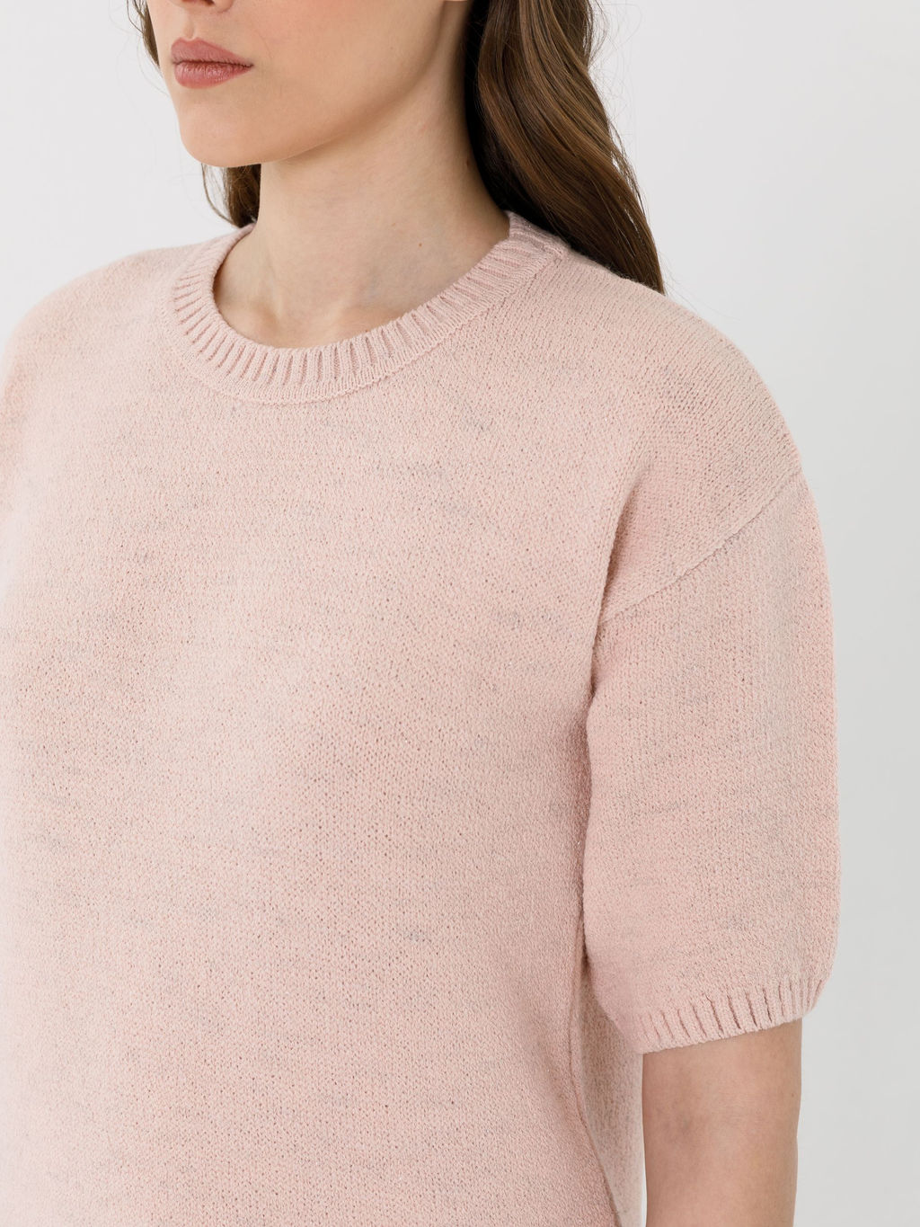 Блузка вязаная