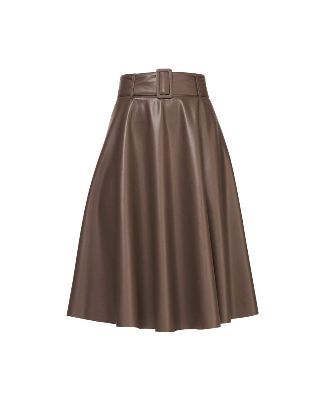 Юбка из иск. кожи, цвета шоколада - Ashley brooke фото 2
