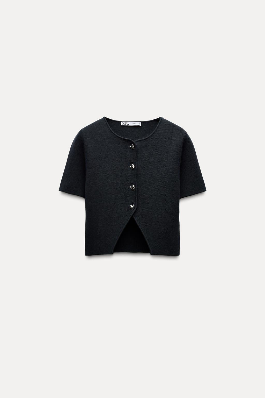 KNIT CROP TOP - Zara фото 4