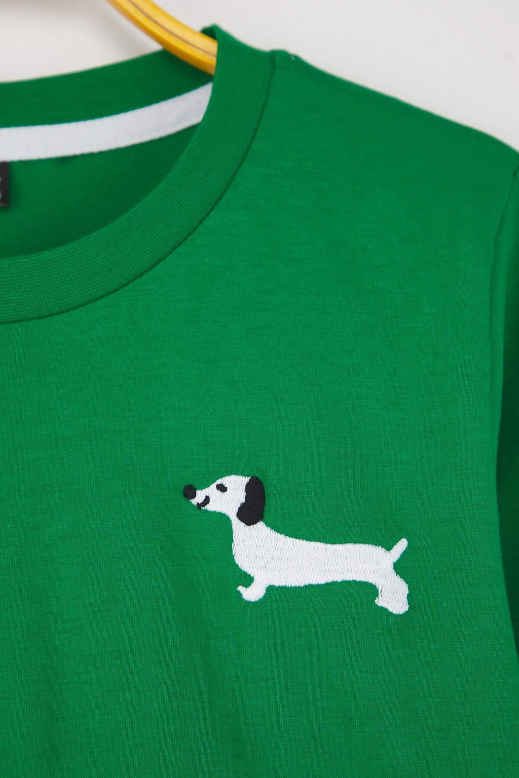 Turuncu-Yesil-Siyah 100%Pamuk 3lu Animal Bask? Regular Orme Unisex T-Shirt TKDAW26TS00009 - Trendyolmilla фото 7