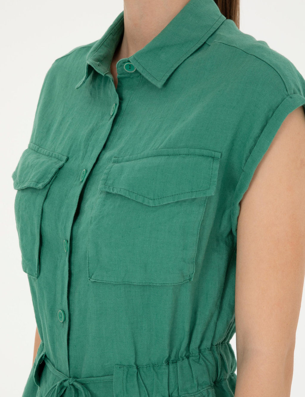 Ye_il Keten Dokuma Tulum - Pierre cardin фото 6