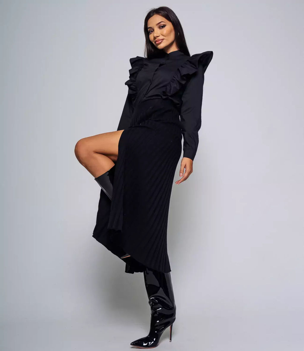 Юбка #КТ919 (5), чёрный