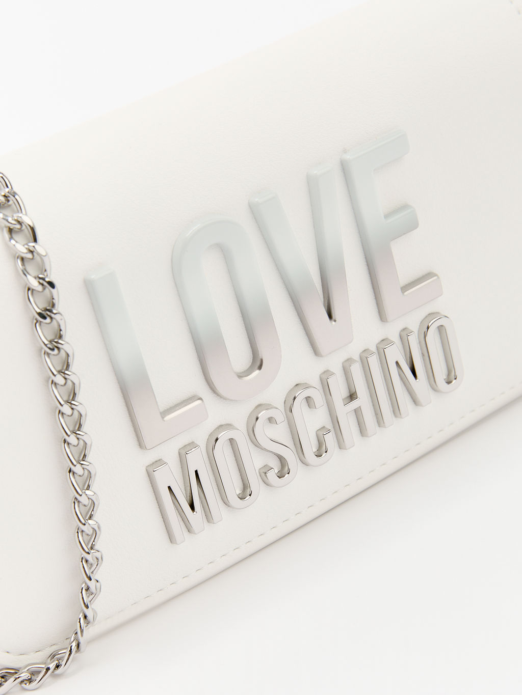 Клатч LOVE MOSCHINO PRISM SLG Артикул 4463794, белый - Divas bag фото 2