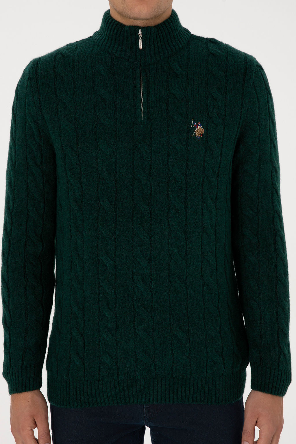 Erkek Koyu YeЕil Kazak - U.s. polo assn фото 6