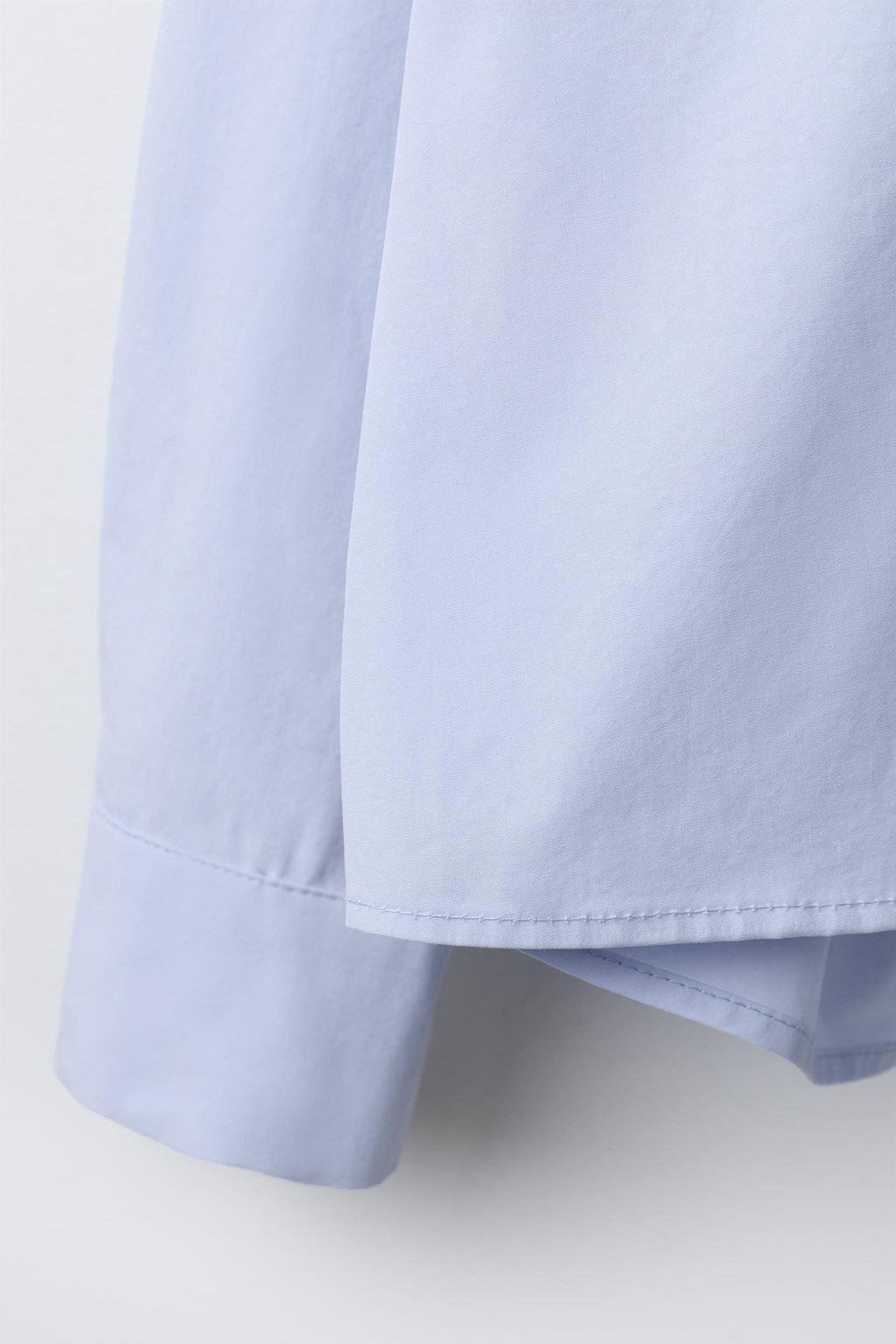 POPLIN SHIRT WITH POCKET - Zara фото 4