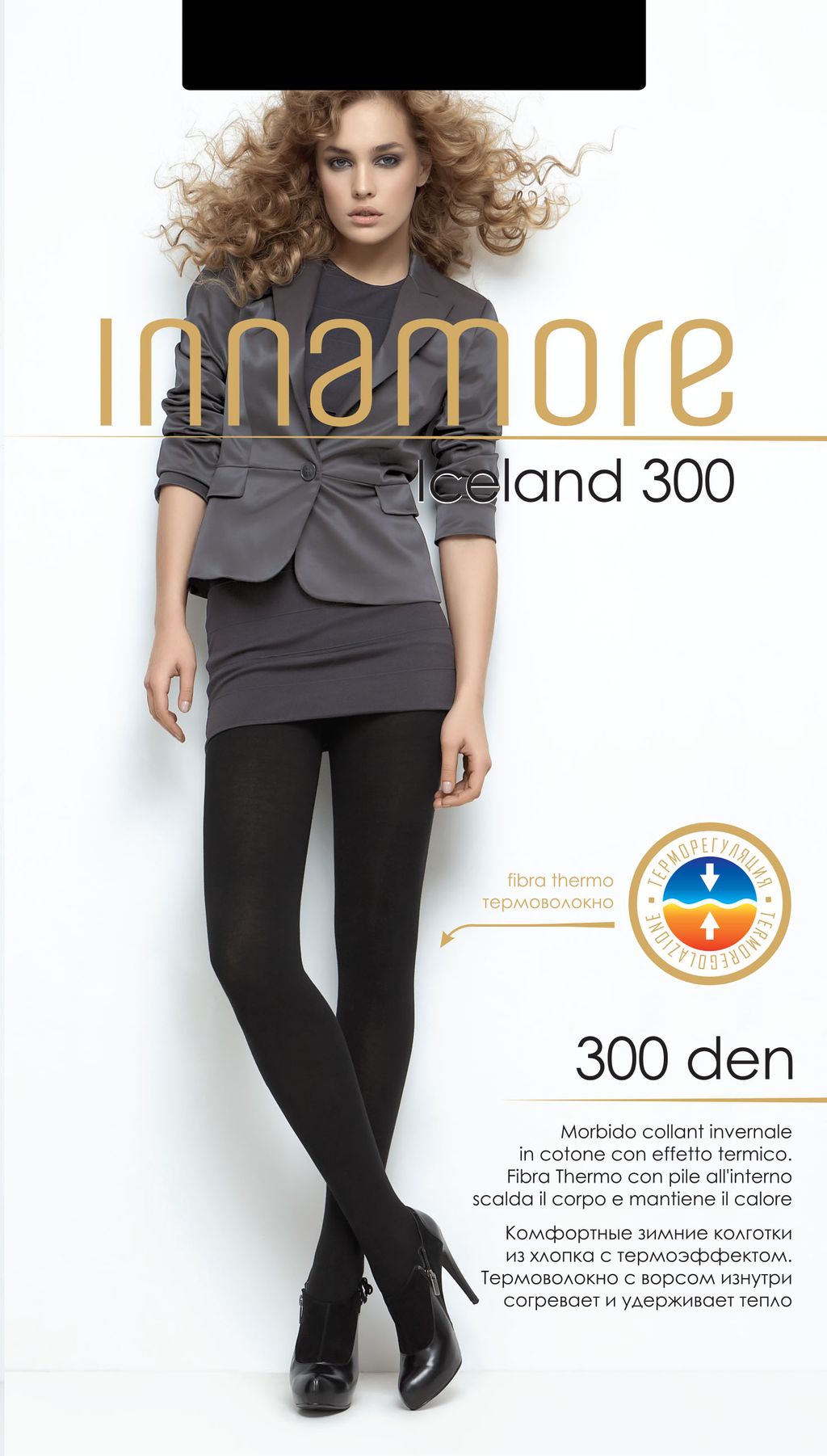 Колготки женские INNAMORE Iceland 300  фото 2