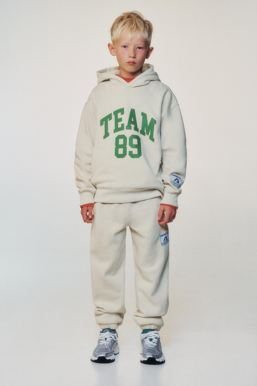 SPORTY HOODIE WITH SLOGAN PRINT - Zara фото 5