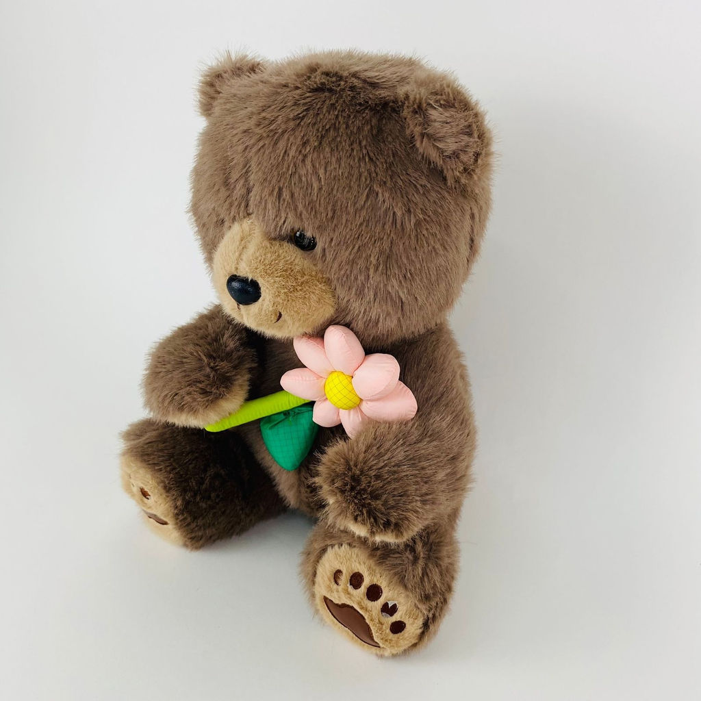 Мягкая игрушка Мишка с цветочком 32 см (арт. 22112/32) - Storyland фото 7
