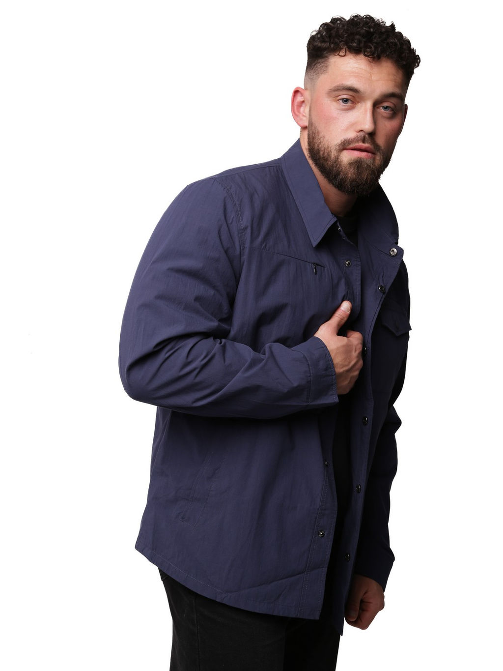 Ветровка A-8807 Синий