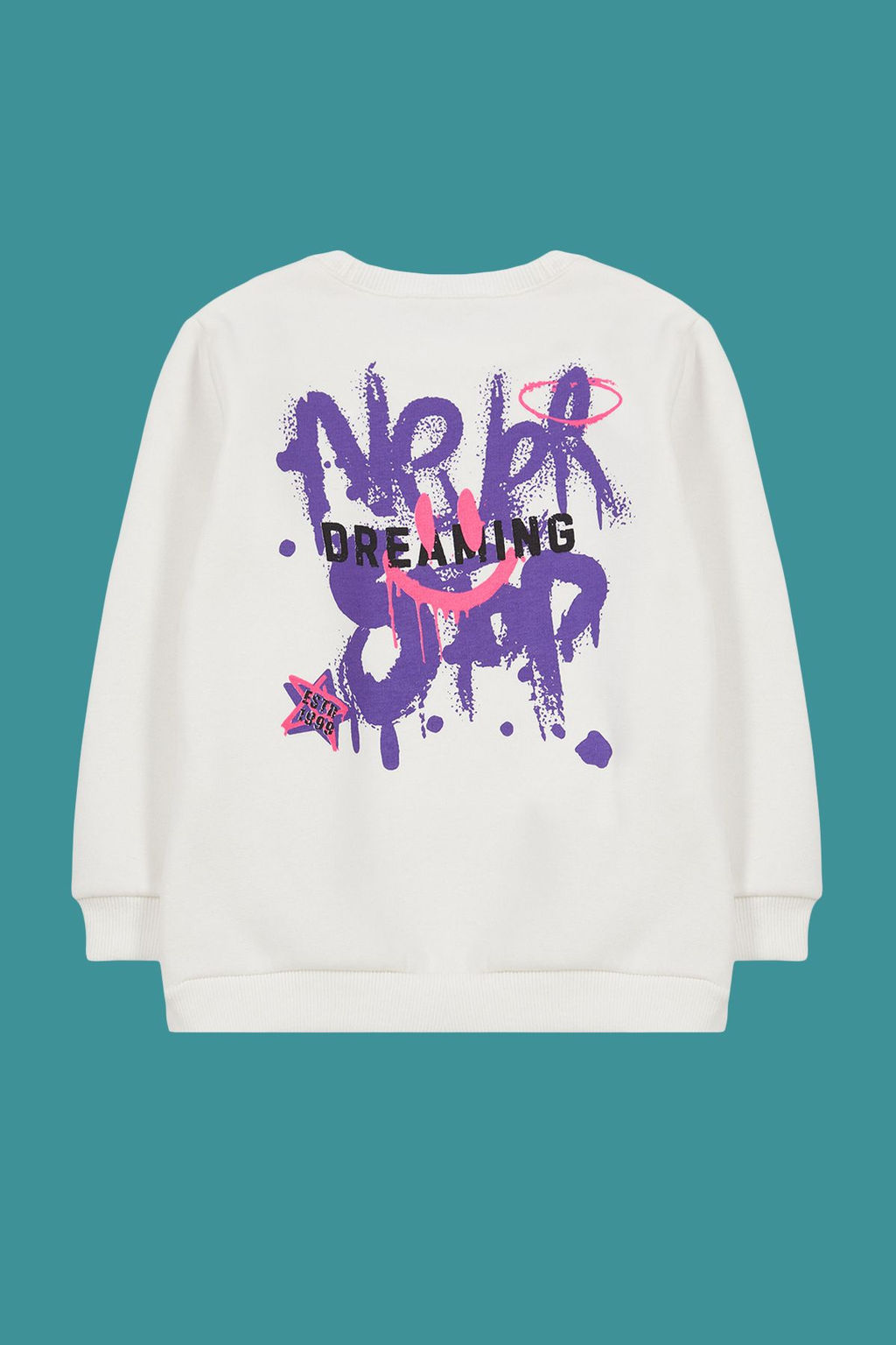 K?rm?z? Erkek Cocuk Basic Bisiklet Yaka Pamuklu Orme Sweatshirt TKDAW25SW00015 - Trendyolmilla фото 6