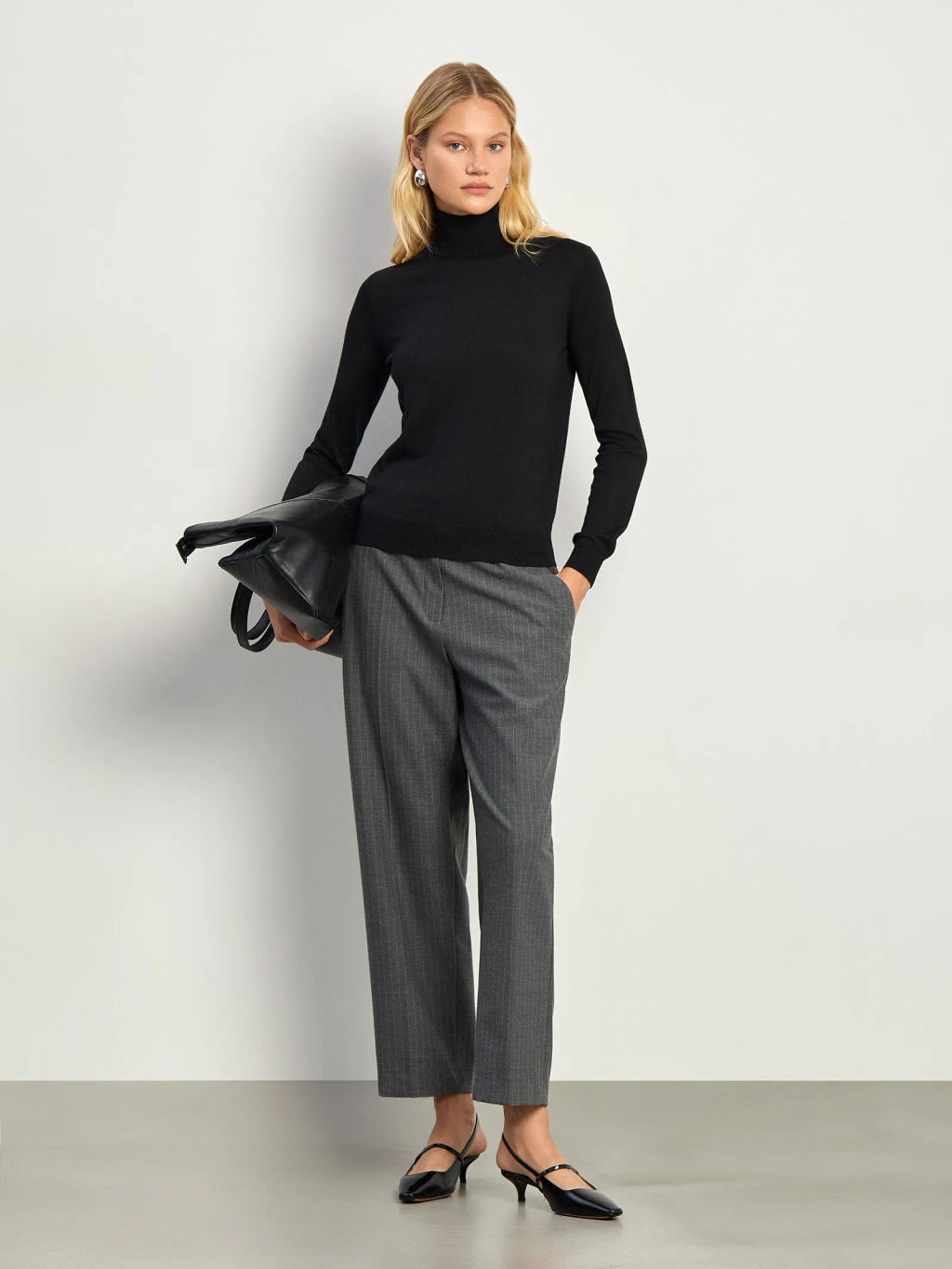 Трикотажная водолазка - Emka фото 3