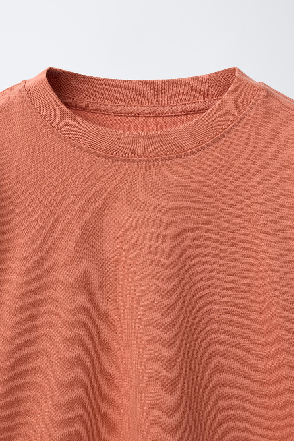 BASIC MEDIUM WEIGHT T-SHIRT - Zara фото 4
