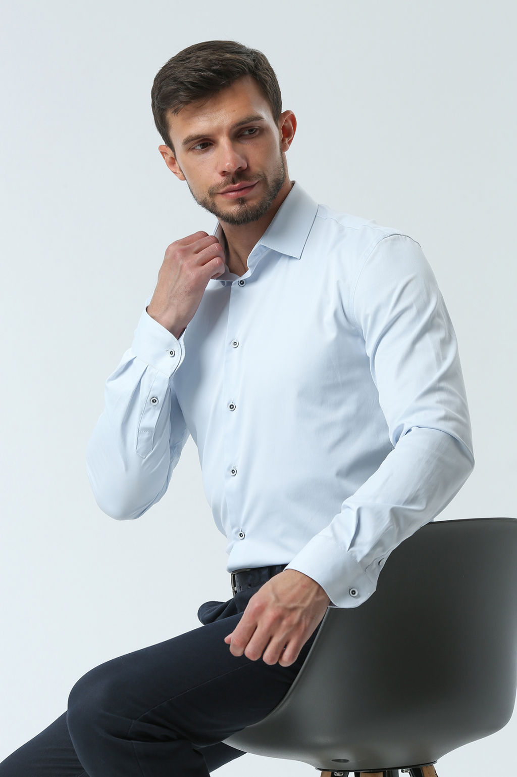 Рубашка 24-51-НТ-01 - Nicolo angi фото 3