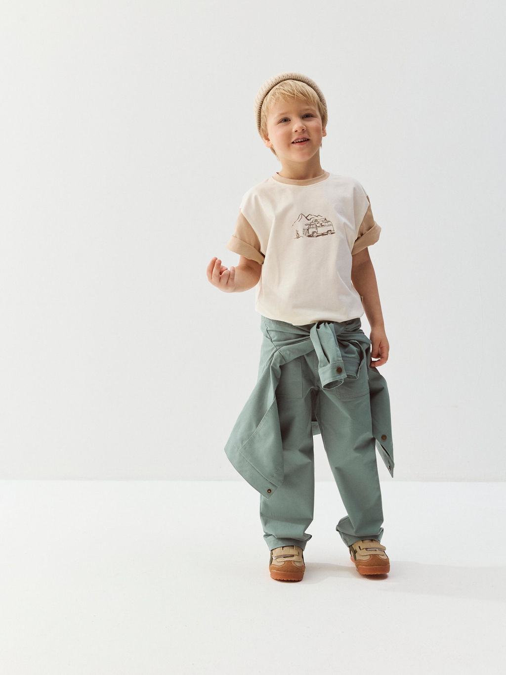 Футболка оверсайз Дом на колесах с принтом - Bungly фото 4