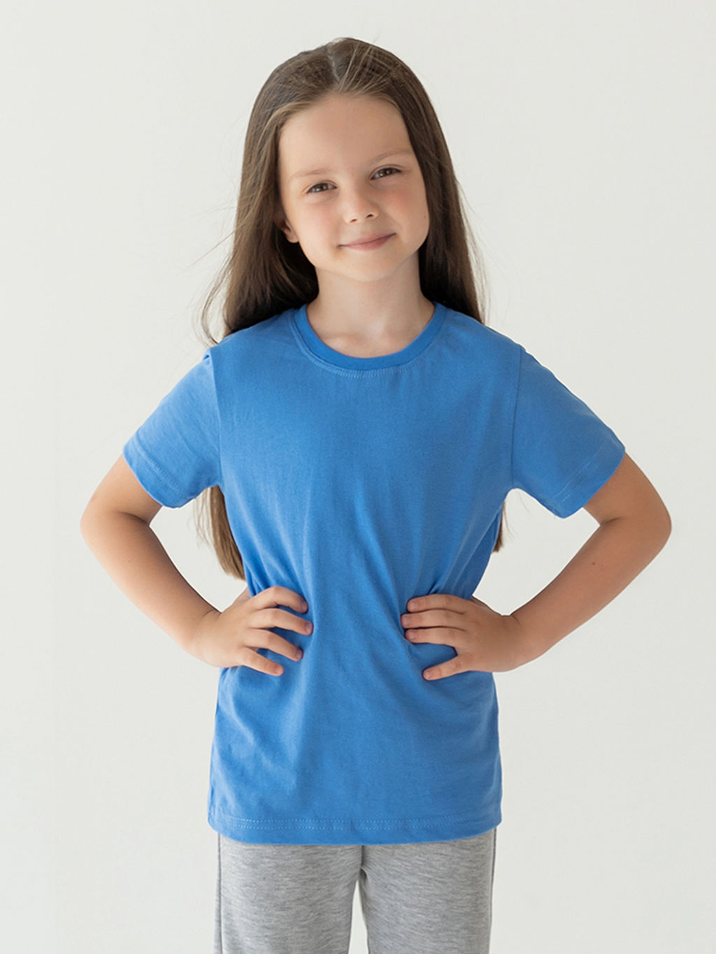 Штанишки детские серый меланж