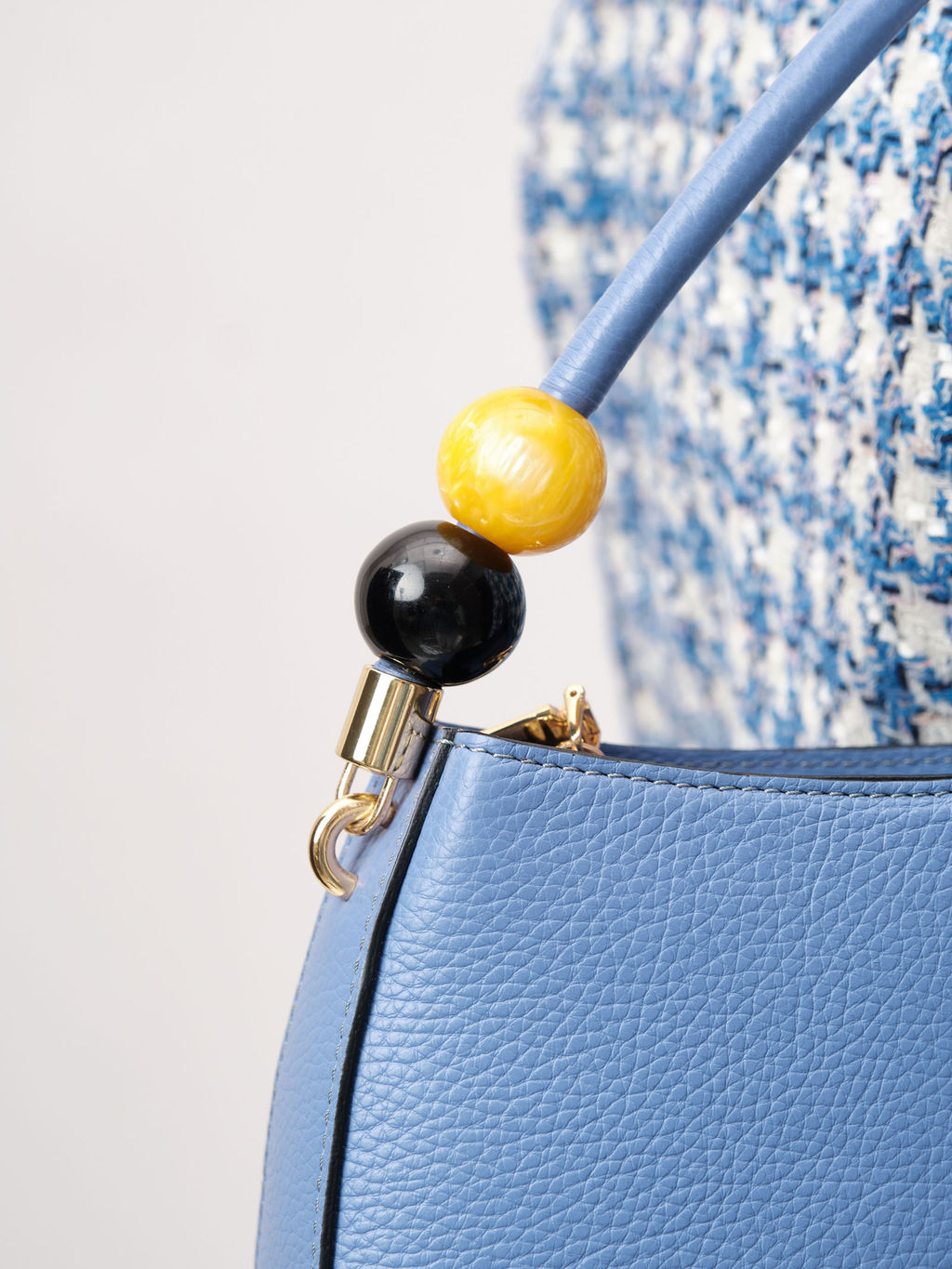 Кожаная сумка Azaro 30659 сиреневый закат