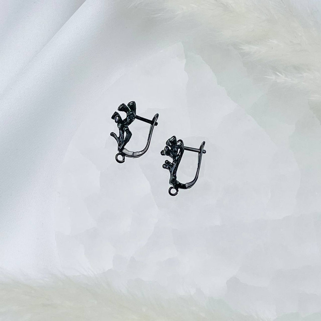 Швензы для сережек с Фианитами керамические