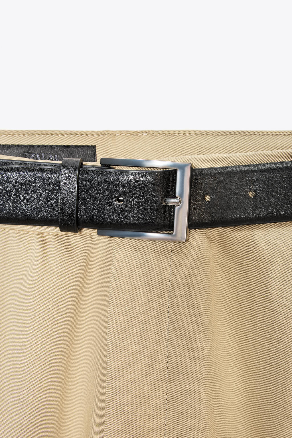 TROUSERS WITH BELT - Zara фото 8