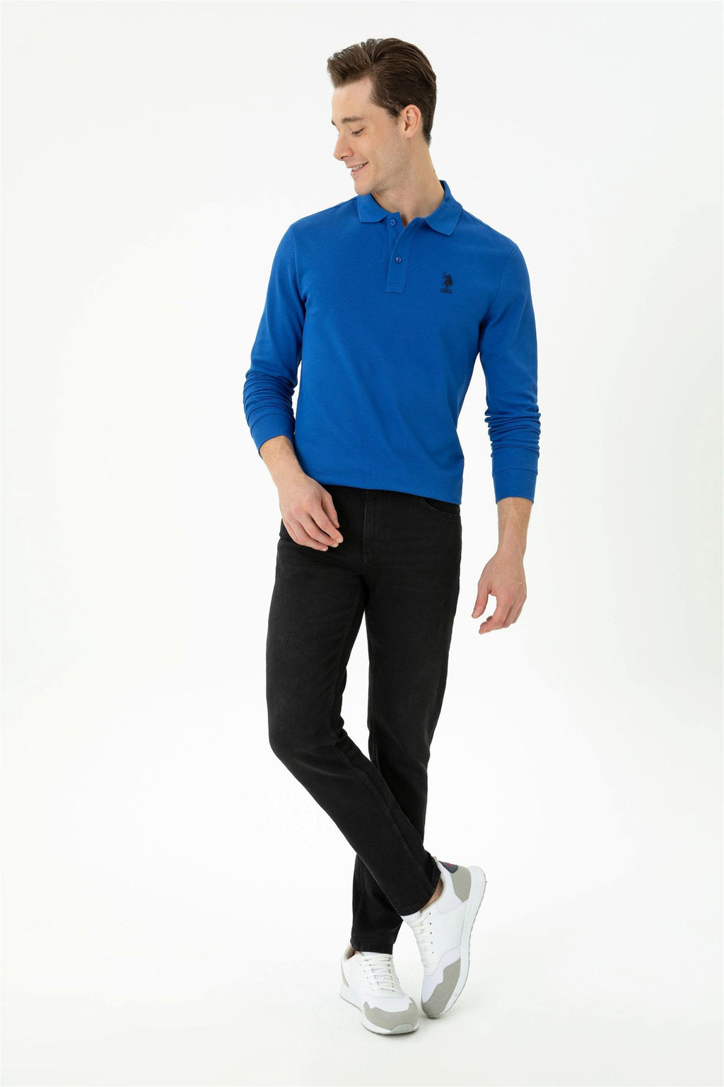 U. S. Polo Assn / Мужские черные джинсовые брюки - U.s. polo assn фото 8