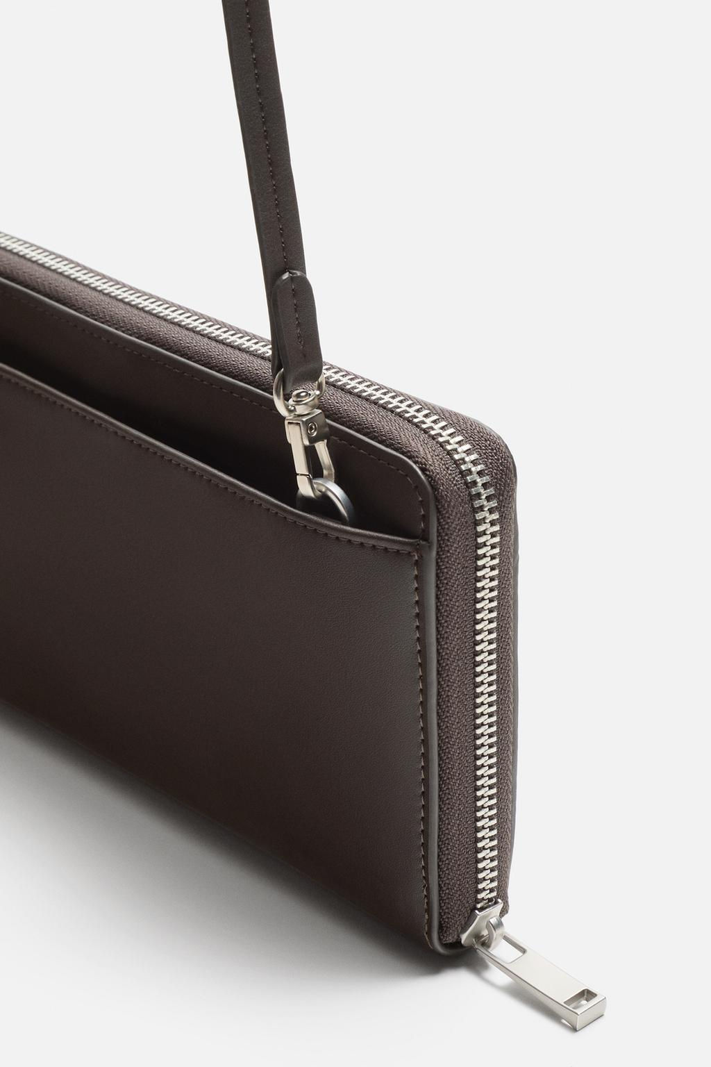 XL CROSSBODY WALLET - Zara фото 12