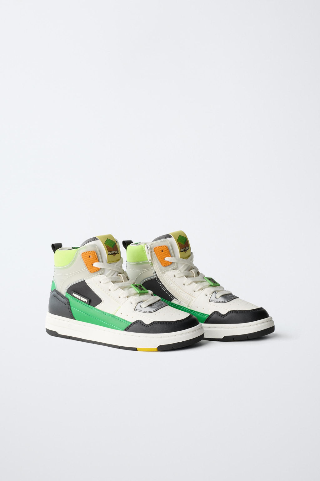 MINECRAFT  MOJANG AB.  HIGH-TOP SNEAKERS - Zara фото 2