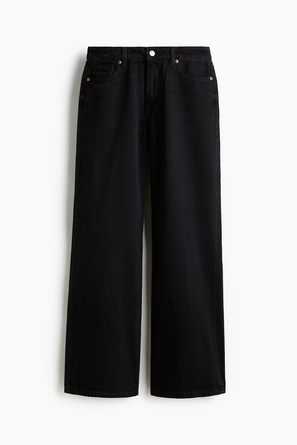 Wide Regular Jeans - H&m фото 2