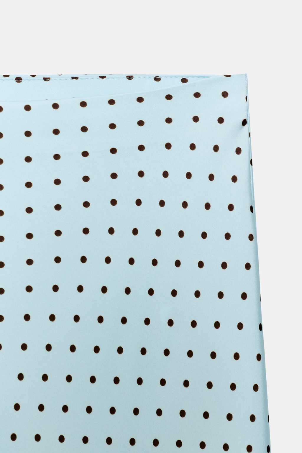 FALDA MIDI SATINADA / Azul claro - Zara фото 7
