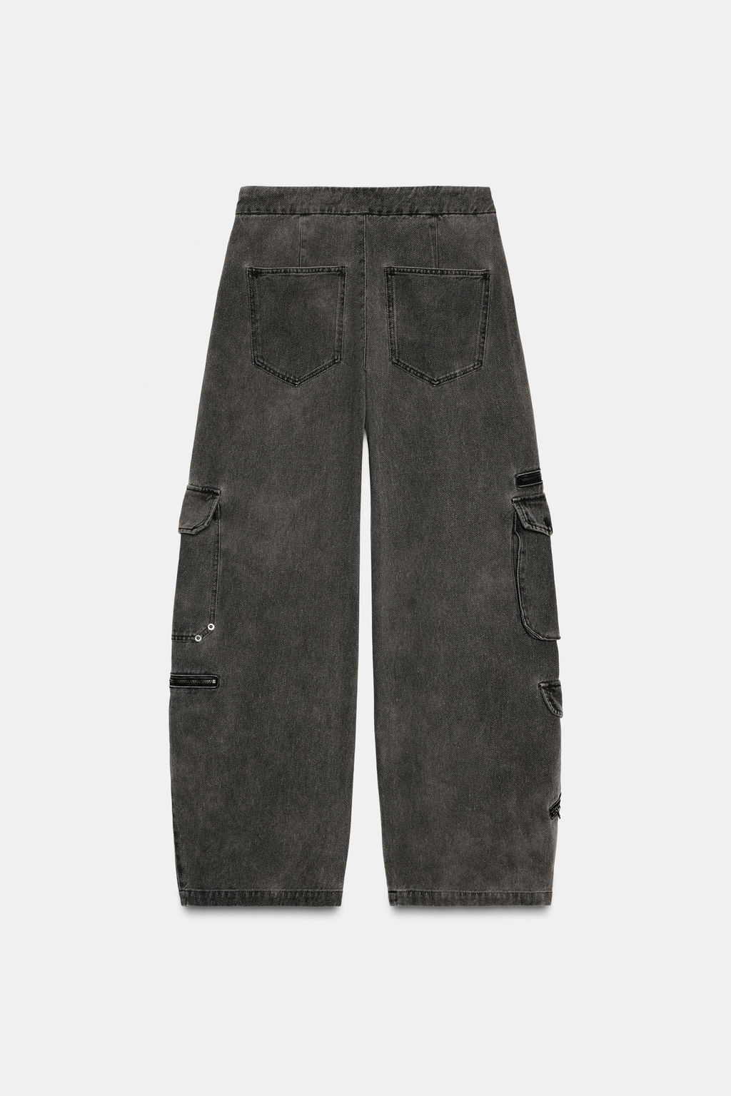 ZW COLLECTION BALLOON CARGO TROUSERS - Zara фото 3