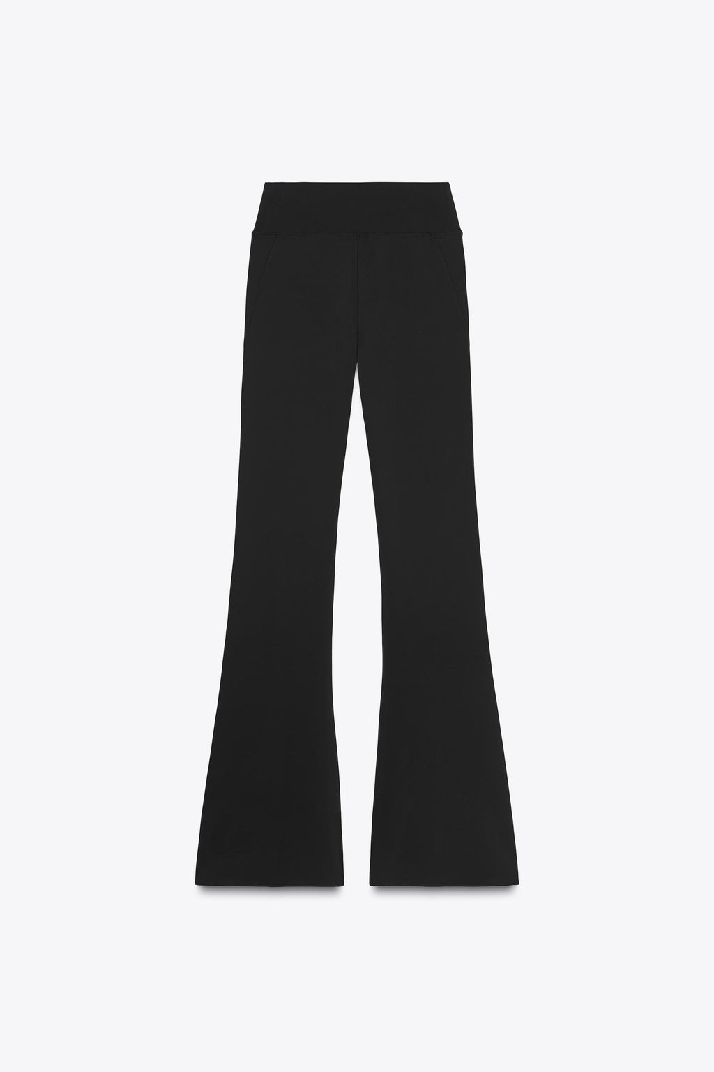 SEAMLESS POLYAMIDE FLARE TROUSERS - Zara фото 7
