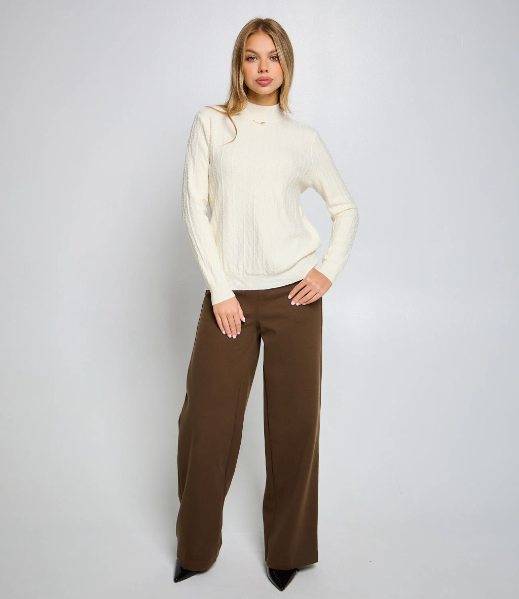 Джемпер #КТ56 (4), кремовый