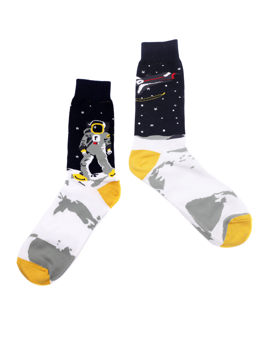 Носки р.40-45 Космос Космонавт на луне - Krumpy фото 5