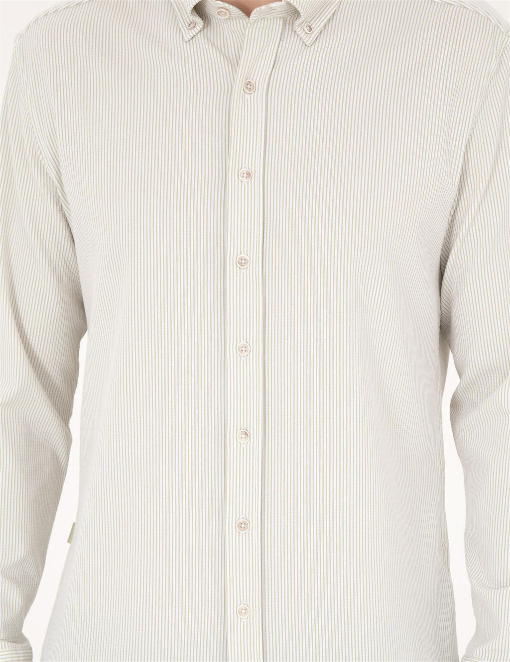 Ye_il Slim Fit Uzun Kollu G_mlek - Pierre cardin фото 6