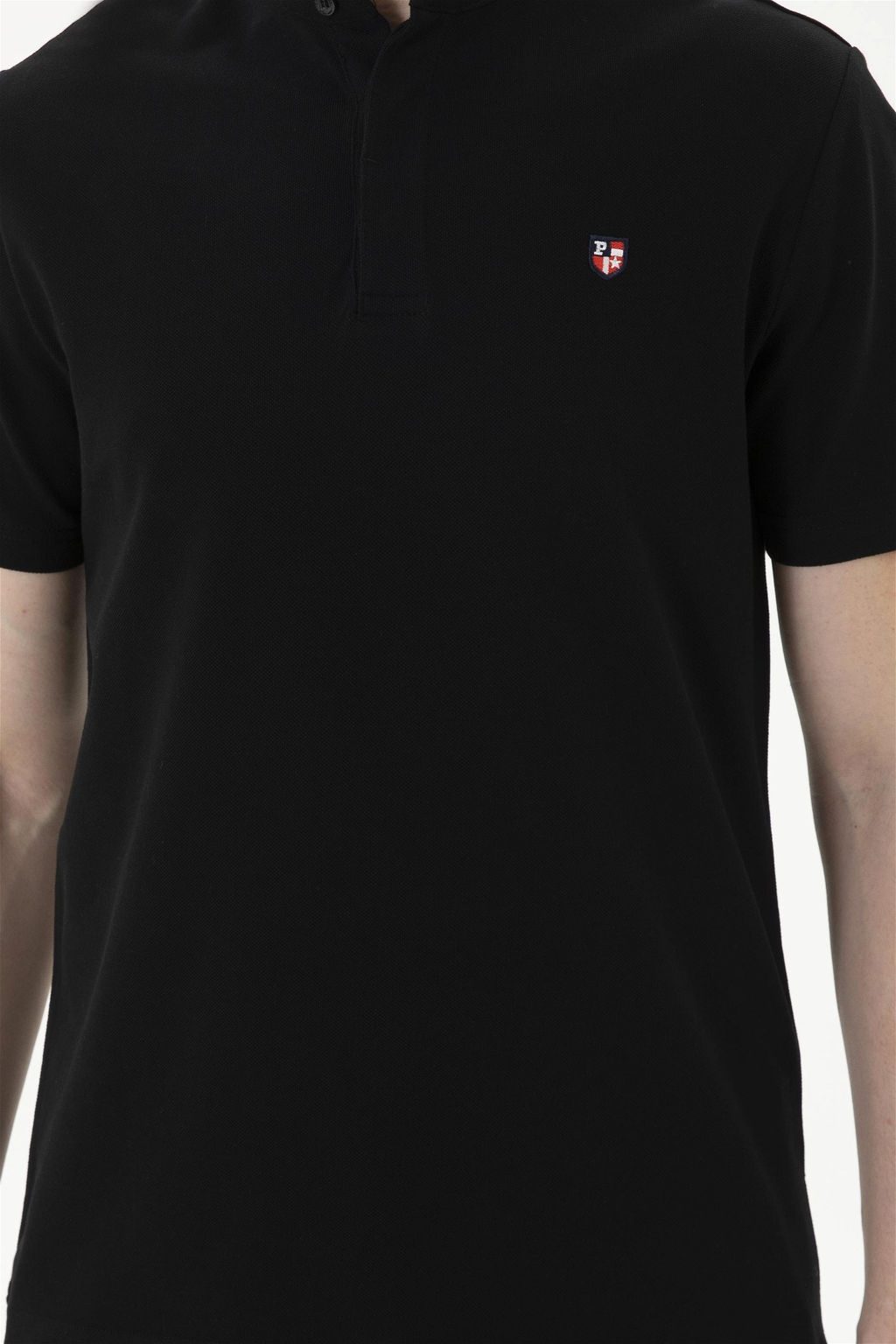 Мужская черная базовая футболка - U.s. polo assn фото 6