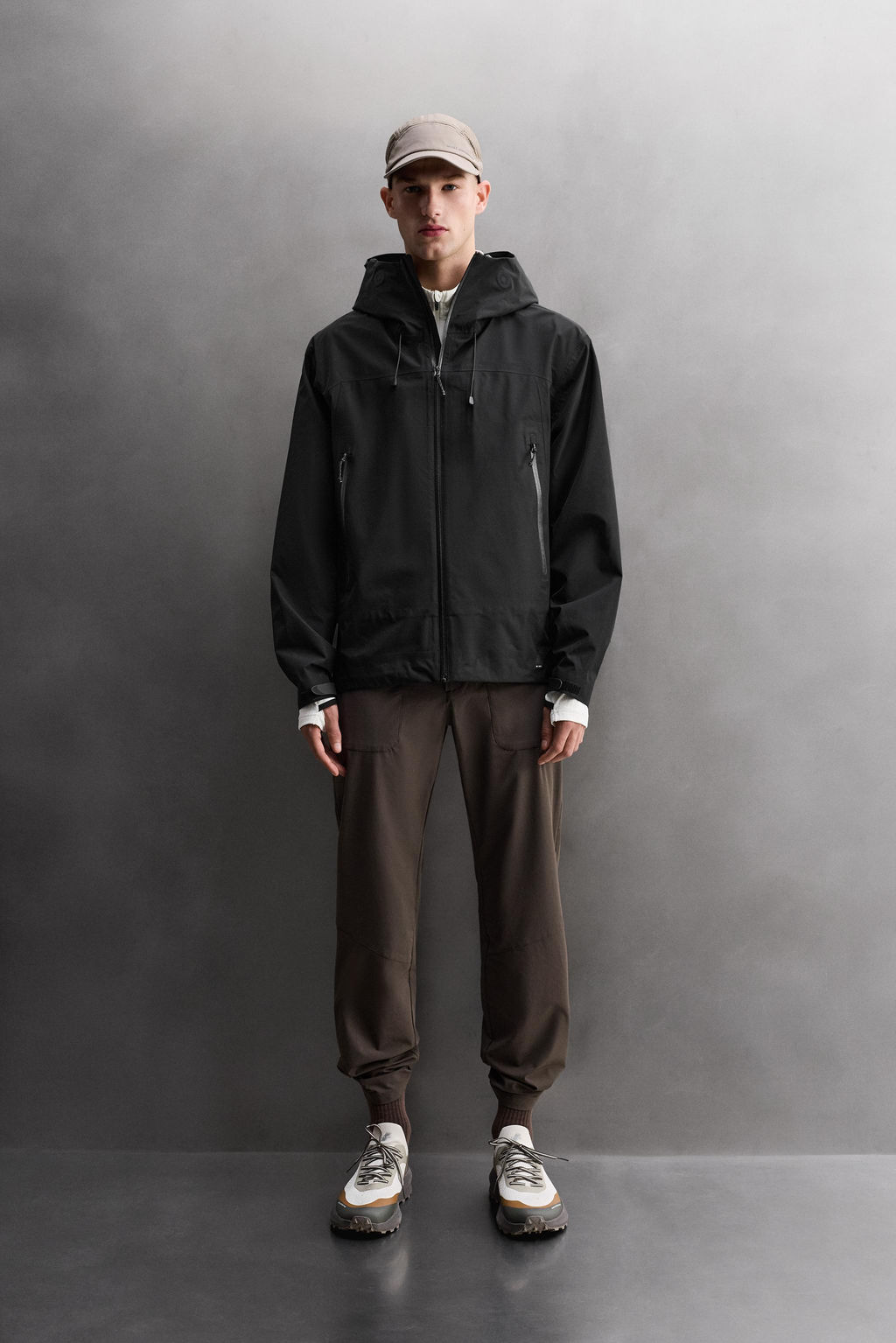 3L TECHNICAL SHELL WATERPROOF JACKET - Zara фото 13