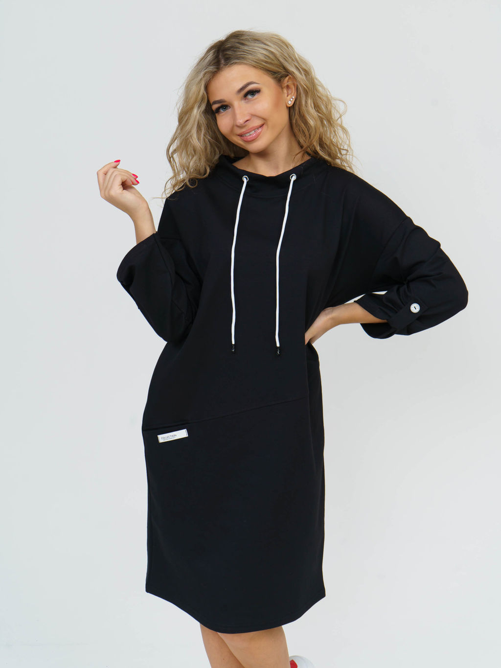 880 Платье "Черный"