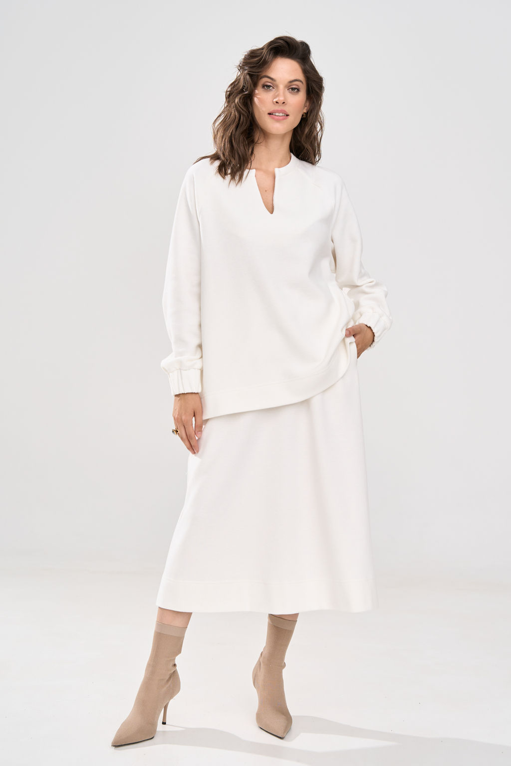 Костюм 1171 молочный - Rinka фото 9