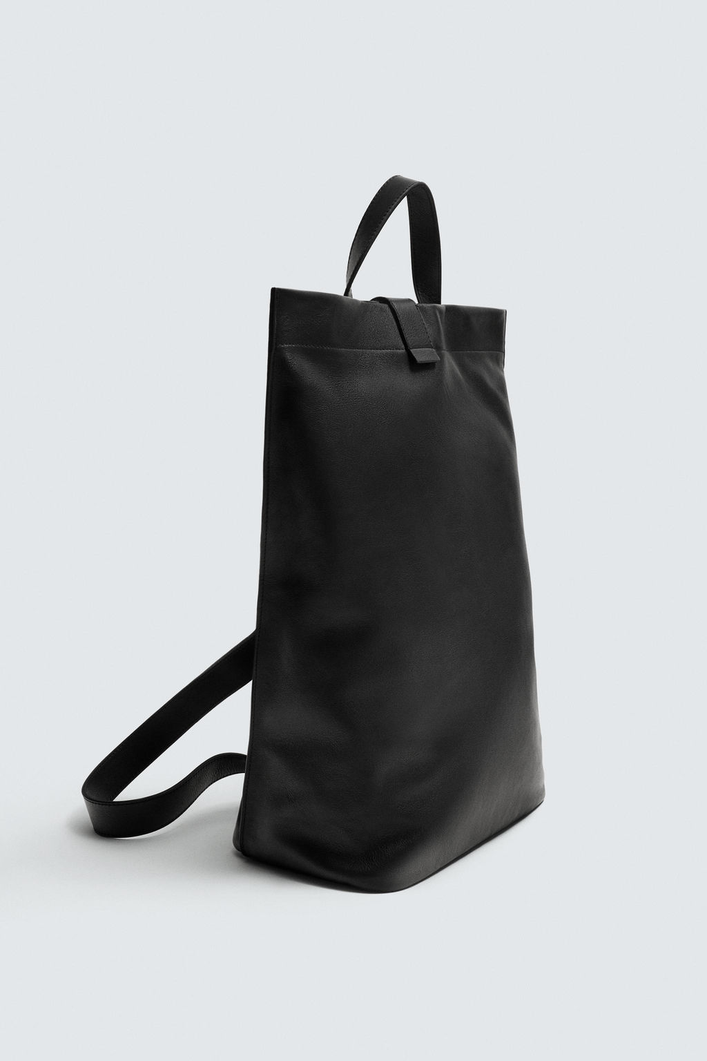LEATHER BACKPACK - Zara фото 10