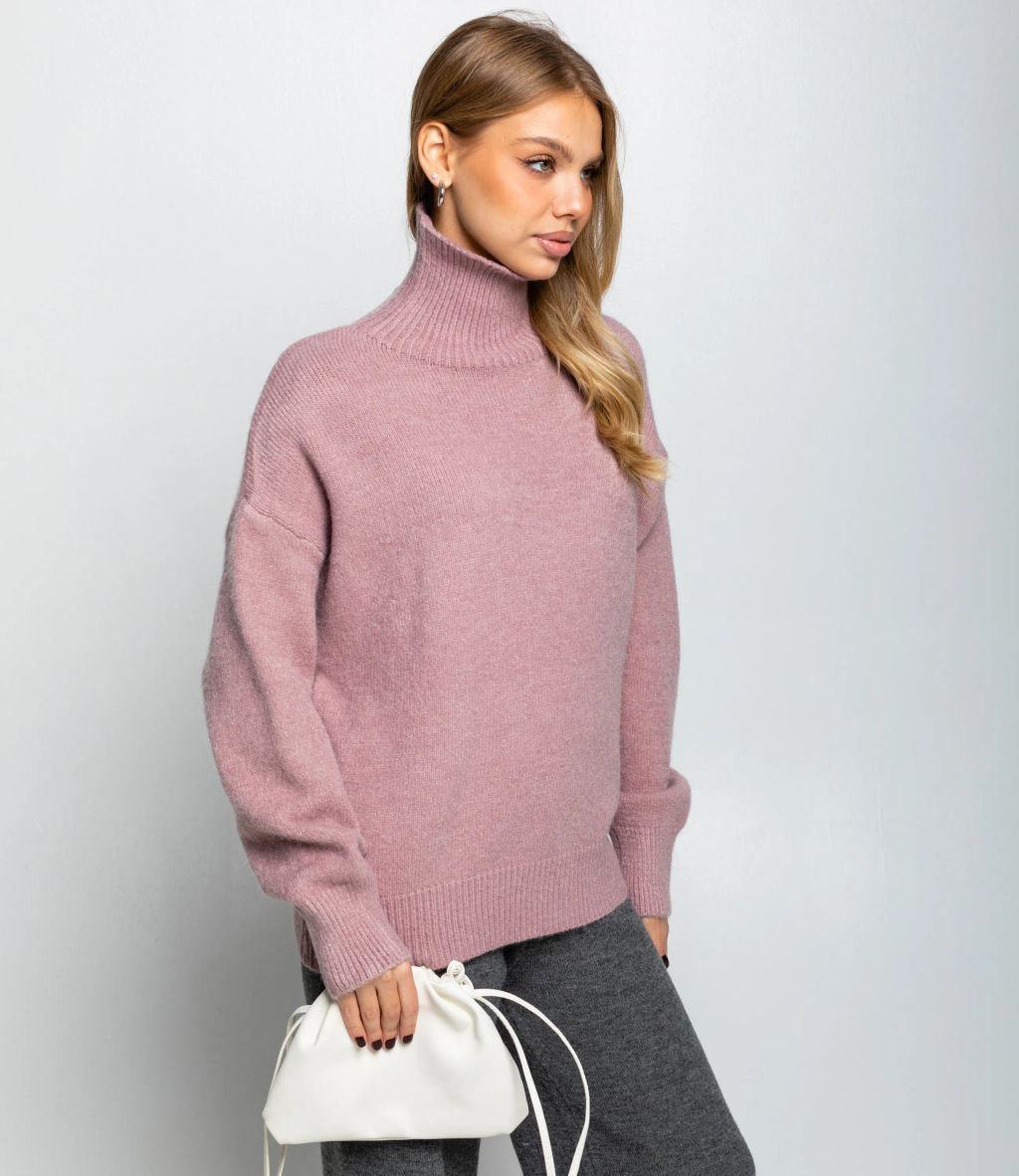Свитер #КТ2587 (1), пыльная роза - Dommod фото 2