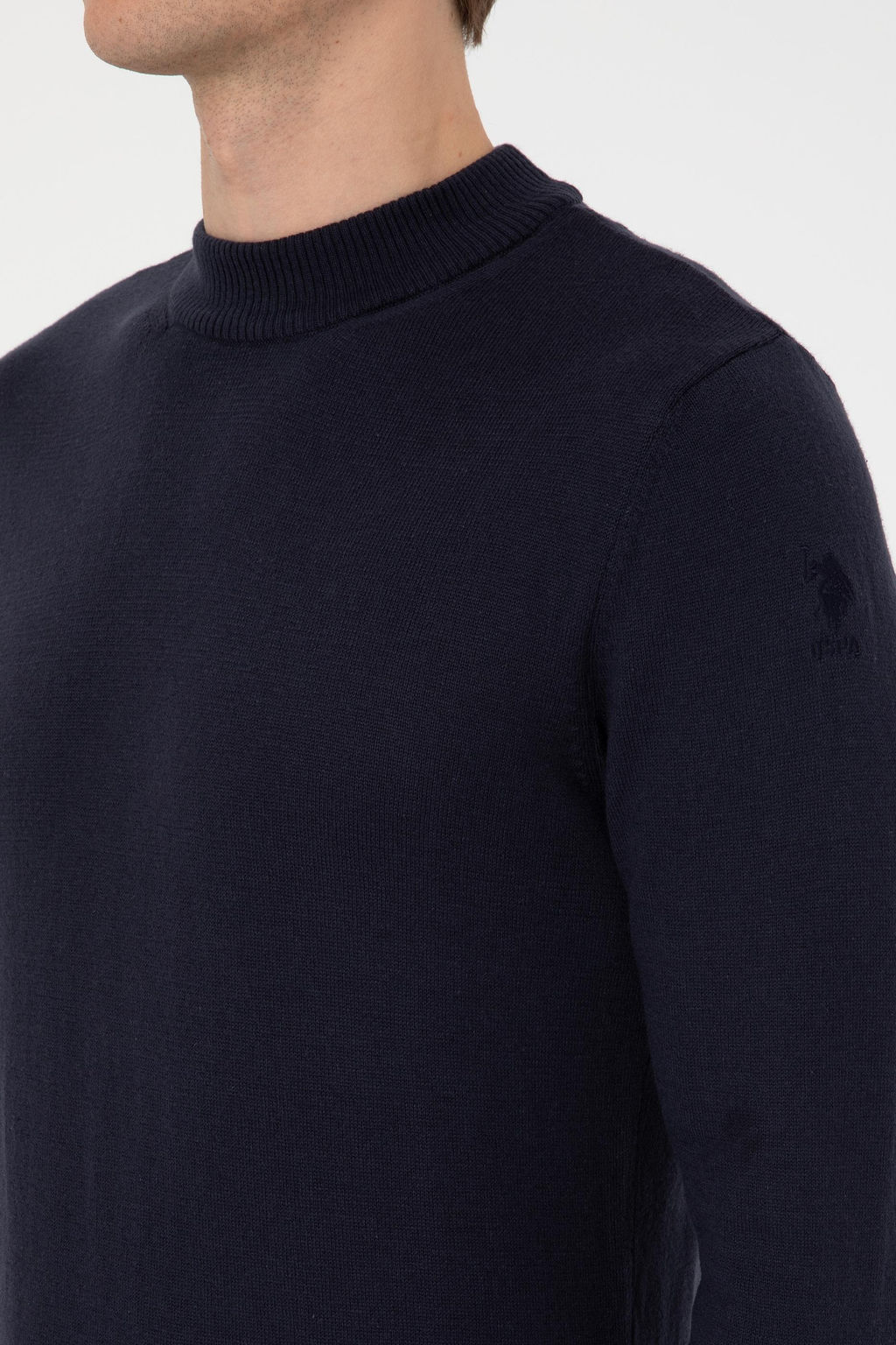 Erkek Lacivert Basic Kazak - U.s. polo assn фото 7