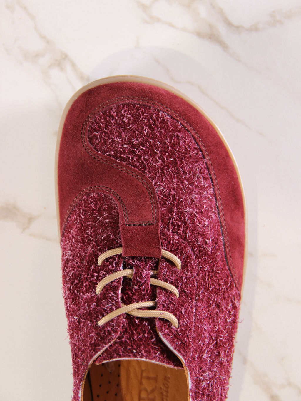 Кеды EDART 188.natabr.Бордовый джангл+бордовая замша - Ed'art фото 6