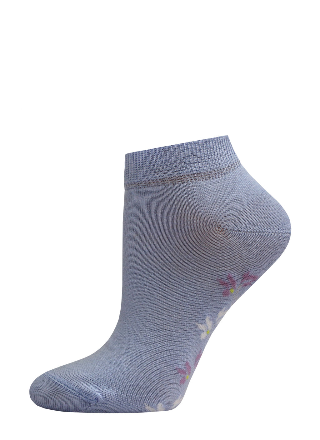 Цена за 2 пары Носки короткие Conte Elegant, бл.голубой