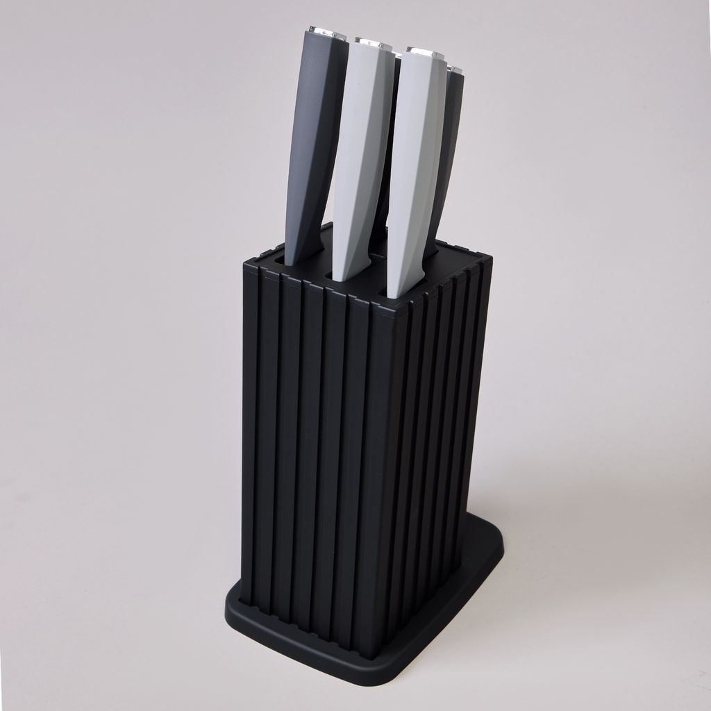 НАБОР НОЖЕЙ AGNESS НА ПЛАСТИКОВОЙ ПОДСТАВКЕ, 6 ПРЕДМЕТОВ  фото 5