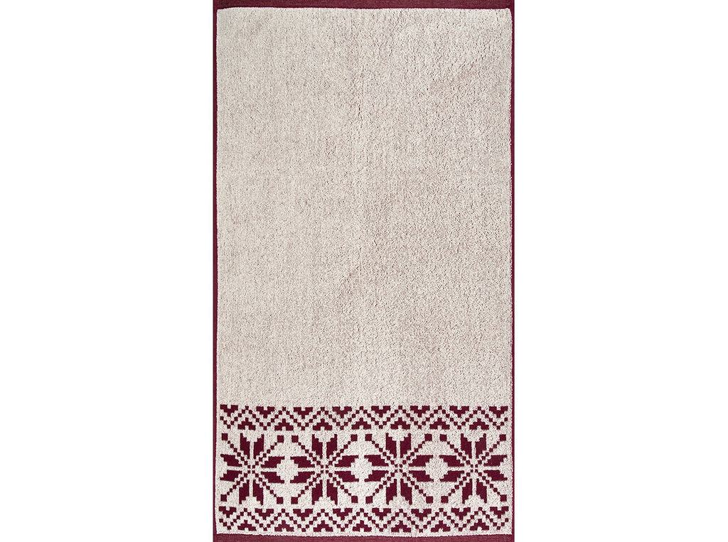 Полотенце махровое 6с103.412ж1 Расписные (кр.дерево1) 50х90см